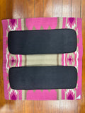 Ortho Equine Saddle Blanket - Phoenix Pink & Tan