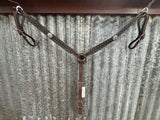 Double J Tack Set - Turquoise Buckstitch