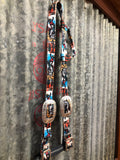 Premium Nylon Headstall - Bucking Bronc