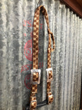 Premium Nylon Headstall - Checker Board