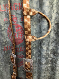 Premium Nylon Headstall - Checker Board