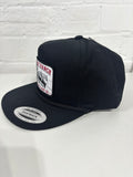 B Rural Co Cap - Risky Ranch Full Fabric Black