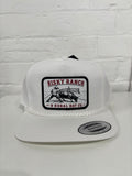 B Rural Co Cap - Risky Ranch Full Fabric White