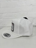 B Rural Co Cap - Risky Ranch Full Fabric White