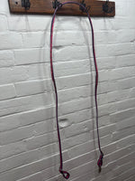 Nylon Contest Reins - Pink & Purple