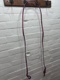 Nylon Contest Reins - Pink & Purple