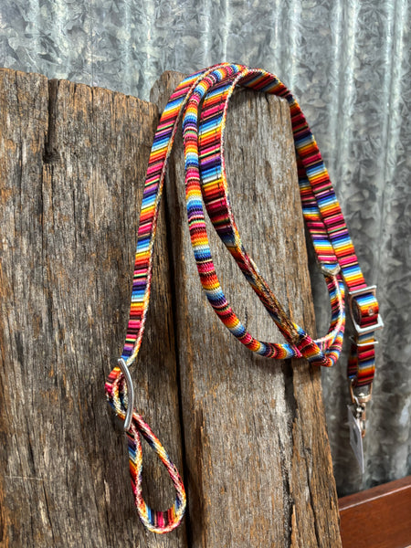Nylon Contest Reins - Serape