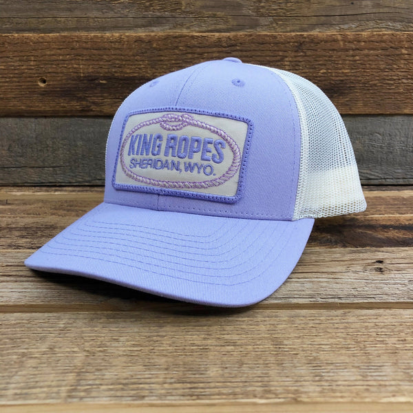 King Ropes Patch Trucker Cap - Lilac
