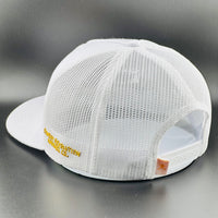 Cowboy Revolution Cap - Cowboy Hat 5 Panel (White)
