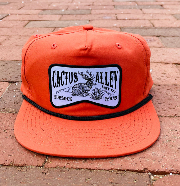 Cactus Alley Hat Co - Jackalope Dark Orange