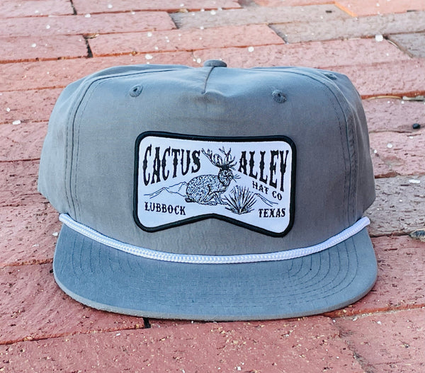 Cactus Alley Hat Co - Jackalope Charcoal