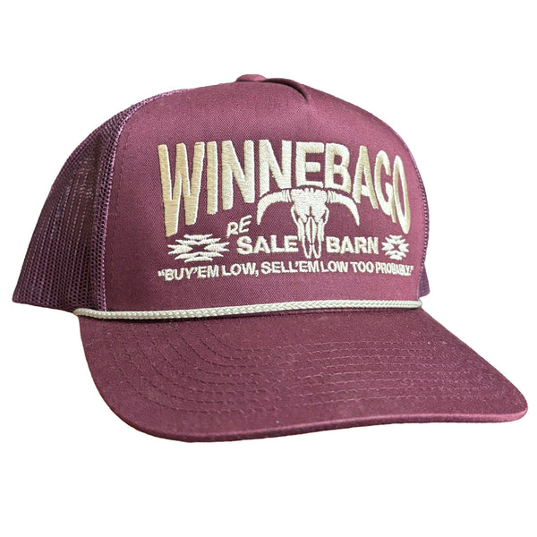 Dale Brisby - Winnebago Sale Barn (Maroon) Cap