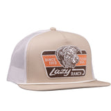 Lazy J Ranch Wear Cap - Classic Rope - Tan & White