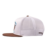 Lazy J Ranch Wear Cap - White & Brown Desert Frost