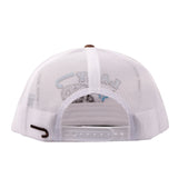 Lazy J Ranch Wear Cap - White & Brown Desert Frost