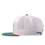 Lazy J Ranch Wear Cap - White & Green Enchanted