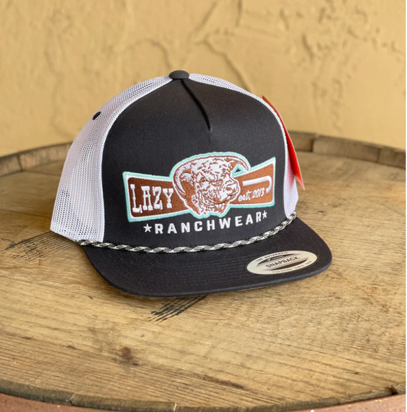 Lazy J Ranch Wear Cap - Banner Cap Navy