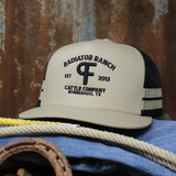 Dale Brisby - Radiator Ranch PF Brand Khaki/Black Striped