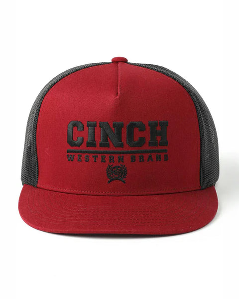 Cinch Cap - Red/Black – The Cowboy's Closet