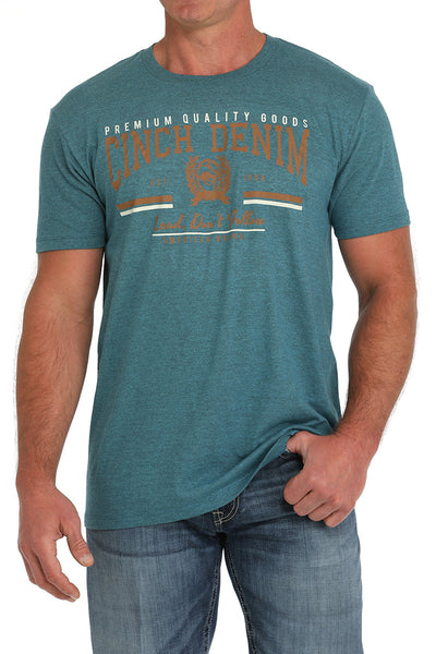 Cinch Mens Tee - Teal