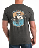 Cinch Mens Tee - Charcoal (MTT1690691)