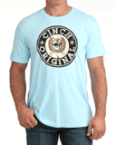 Cinch Mens Tee - Blue (MTT1690714)