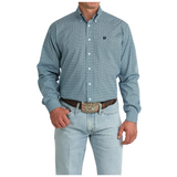 Cinch Men's Western Shirt - Blue Geometric (MTW1106084)