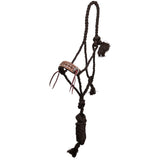 Mule Tape Halter - Leather Diamond Noseband