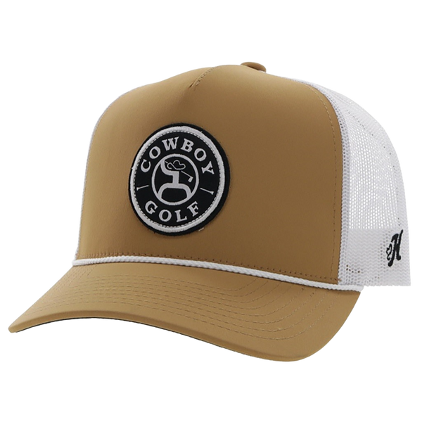 Hooey Cowboy Golf - Tan / White