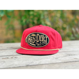 Red Dirt Hat Co Cap - Ole' Hondo Red/Gold Rope