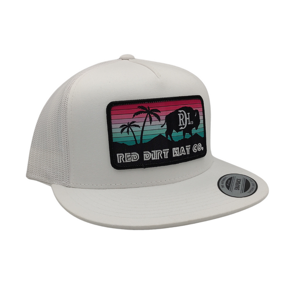 Red Dirt Hat Co - Miami Vice White
