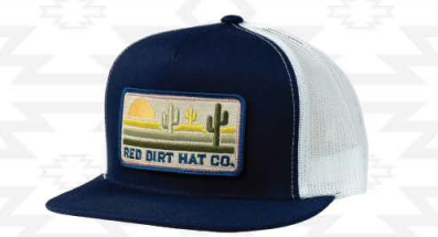 Red Dirt Hat Co Cap - Ranchero Navy/White