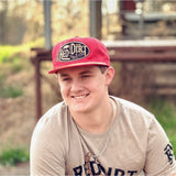 Red Dirt Hat Co Cap - Ole' Hondo Red/Gold Rope