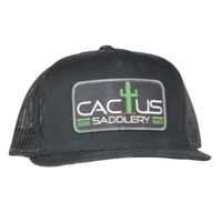 Red Dirt Hat Co - Cactus Saddlery (Black/Black 5P)