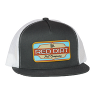 Red Dirt Hat Co - Bunk House Charcoal/White