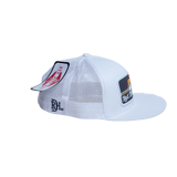 Red Dirt Hat Co Cap - Neon Buffalo White