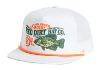 Red Dirt Hat Co - Hooked Orange/White