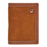 Hooey Roughy Classic - Roughout Brown Leather Trifold Wallet