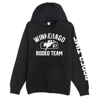 Dale Brisby Hoodie - Winnebago Rodeo Team Black Hoodie