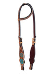 Zuni Tack Set - Floral Carved & Painted