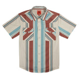 Sendero Provisions Co - The Wyatt Pearl Snap Short Sleeve Shirt - Red/Blue