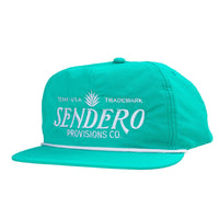 Sendero Provisions Co - Logo Cap Teal & White