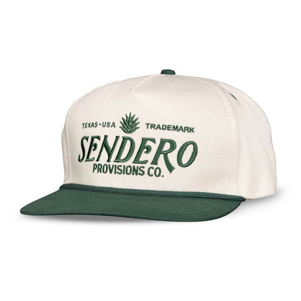 Sendero Provisions Co - Logo Cap Cream/Green