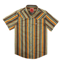 Sendero Provisions Co - Serape Pearl Snap Short Sleeve Shirt (Harvest)
