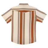 Sendero Provisions Co - The Wyatt Pearl Snap Short Sleeve Shirt - Saddle