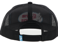 Hooey - Cactus Ropes Black 5-Panel Trucker Pink/Blue