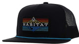Hooey Habitat Cap - Black/Rainbow