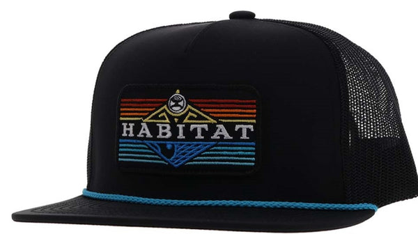 Hooey Habitat Cap - Black/Rainbow