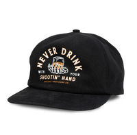 Sendero Provisions Co - Shootin Hand Cap Black