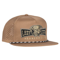 Lazy J Ranch Wear Cap - Banner Cap Tan